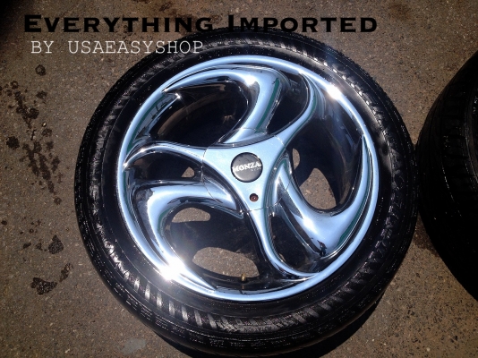 ขายล้อ MONZA จากญี่ปุ่น ขอบ16" x 7"