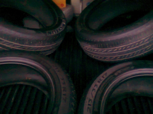 ยาง michalin 215 - 55 - 17