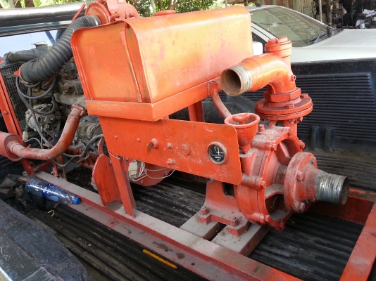 ขายเครื่องสูบน้ำแบบอัดแรง ขนาดเข้า 3นิ้ว ออก 3 นิ้ว