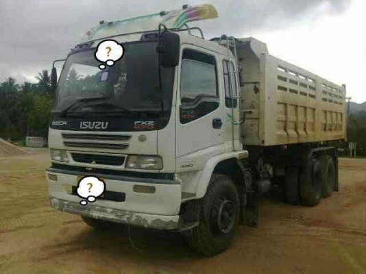 รถอิซูซุ 10 ล้อดั๊ม FXZ 270 แรงม้า  ยูโรทู ปี 48  สนใจติดต่อ 081 - 6079515