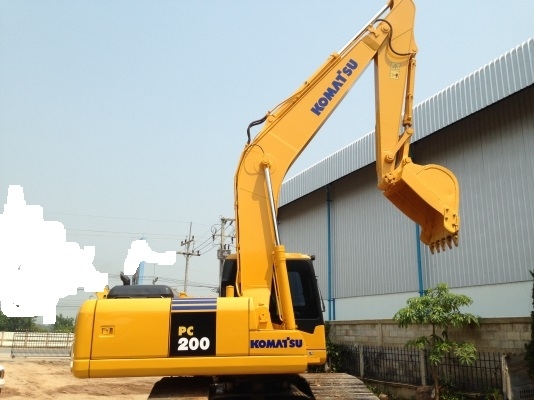 ขายรถมแม็คโคร KOMATSU PC200-7 รถสวยเก็บใหม่ ชั่วโมงน้อย