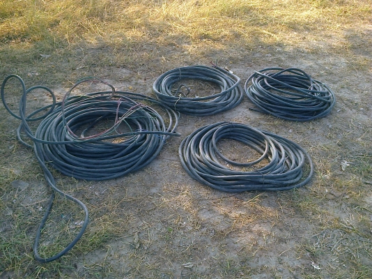 สายไฟกลมแกนใน 4 เส้น