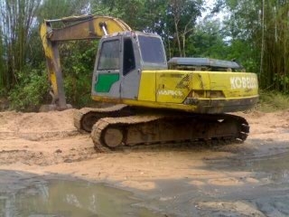 ขายด่วน KOBELCO MARK /// เก๋งเทา ชีเรียล16xxx สภาพพร้อมใช้งาน เครื่องปั้มดี โซ่ช่วงล่างเต็ม ไฟฟ้าตัด เอกสารเล่มทะเบียน รถใช้งานทุกวันไม่มีโหลด