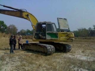 ขายด่วน KOBELCO MARK /// เก๋งเทา ชีเรียล16xxx สภาพพร้อมใช้งาน เครื่องปั้มดี โซ่ช่วงล่างเต็ม ไฟฟ้าตัด เอกสารเล่มทะเบียน รถใช้งานทุกวันไม่มีโหลด