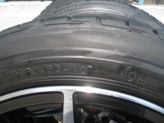 ขายล้อแม็ก lenso samurai superlight rt sc-07 16"x7" et40 4รู100/114.3 + ยางปี 10 (081-3747940)