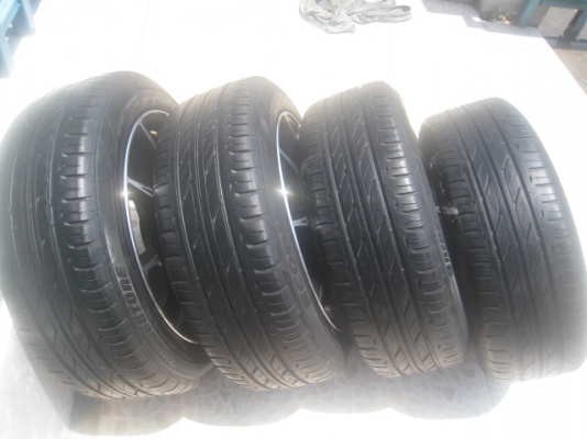 ขายล้อแม็ก lenso samurai superlight rt sc-07 16"x7" et40 4รู100/114.3 + ยางปี 10 (081-3747940)