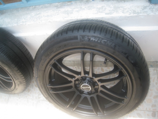 ขายล้อแม็ก  W work  work emotion 16"x7" et40 4รู100/114.3 +ยางปี 12 (081-3747940)