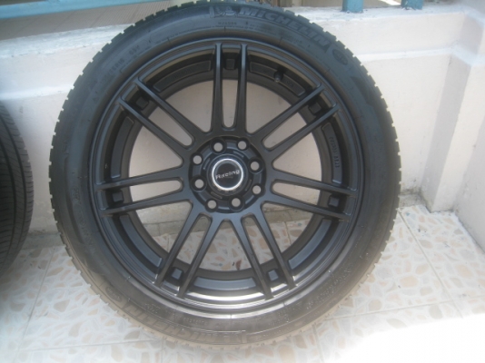 ขายล้อแม็ก  W work  work emotion 16"x7" et40 4รู100/114.3 +ยางปี 12 (081-3747940)