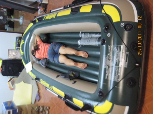 ขายเรือยาง Intex Seahawk4 ใหม่100\% ขาย 5500-****