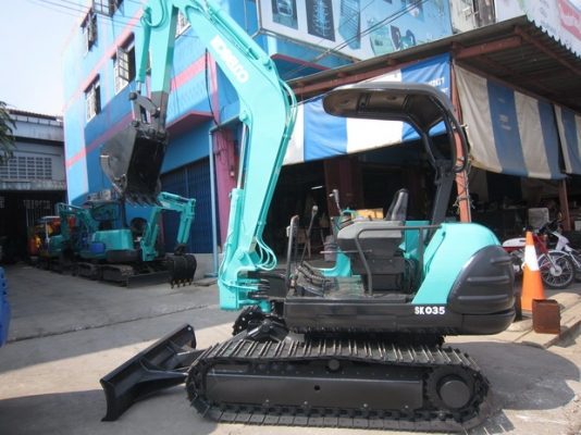 ขาย รถขุดเล็ก KOBELCO รุ่น SK035 แทร็กเหล็ก มือสองญี่ปุ่น ขาย รถขุดเล็ก KOBELCO รุ่น SK035 แทร็กเหล็ก มือสองญี่ปุ่น