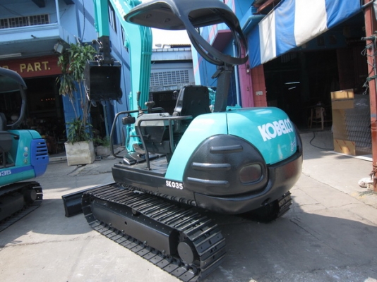 ขาย รถขุดเล็ก KOBELCO รุ่น SK035 แทร็กเหล็ก มือสองญี่ปุ่น ขาย รถขุดเล็ก KOBELCO รุ่น SK035 แทร็กเหล็ก มือสองญี่ปุ่น