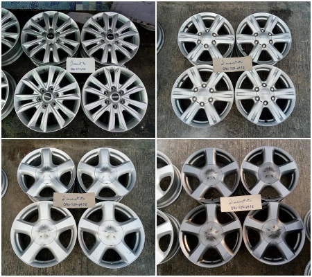 ด่วนๆ ปรับราคา แม็ก Isuzu V-Cross 17 3500 บาท ขอบ16 ทุกลาย 4วง 3300 บาท