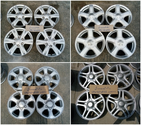 ด่วนๆ ปรับราคา แม็ก Isuzu V-Cross 17 3500 บาท ขอบ16 ทุกลาย 4วง 3300 บาท ด่วนๆ ปรับราคา แม็ก Isuzu V-Cross 17 3500 บาท ขอบ16 ทุกลาย 4วง 3300 บาท