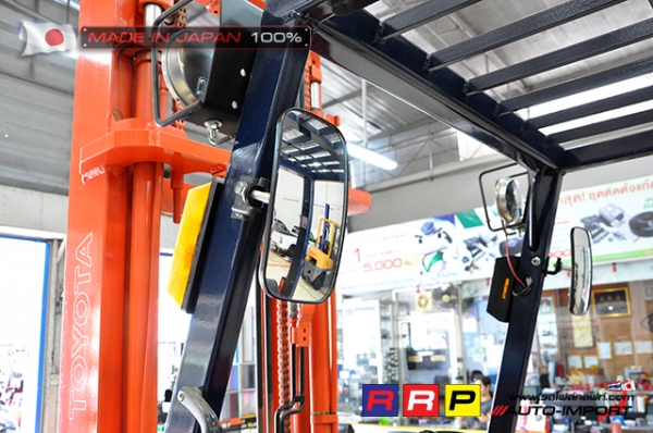 ขายรถโฟล์คลิฟท์มือสอง TOYOTA รุ่น 5FD25-55370 นำเข้าจากประเทศญี่ปุ่น 100\% ไม่เคยใช้งานในไทย