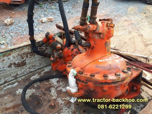 ขาย มอเตอร์ พร้อมปั๊ม ปั่นไฮดรอลิค สำหรับโม่ปูน คอนกรีตขนาด 5-6 คิว เก่าญี่ปุ่น