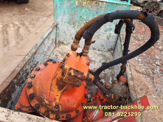 ขาย มอเตอร์ พร้อมปั๊ม ปั่นไฮดรอลิค สำหรับโม่ปูน คอนกรีตขนาด 5-6 คิว เก่าญี่ปุ่น