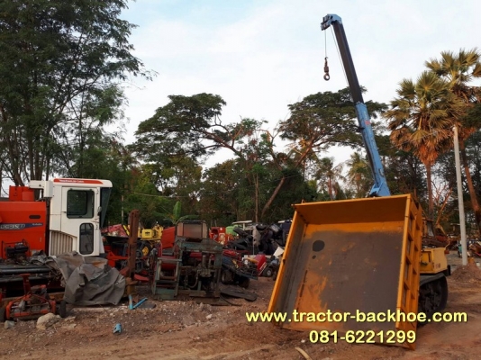 ขาย รถบรรทุกตะขาบ ดั๊มเปอร์ moorooka mst 600 ติดเครนสลิง 2.5 ตัน เครื่องมิตซู ดีเซล 4 สูบ ขาย รถบรรทุกตะขาบ ดั๊มเปอร์ moorooka mst 600 ติดเครนสลิง 2.5 ตัน เครื่องมิตซู ดีเซล 4 สูบ