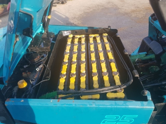 ขายรถยกโฟล์คลิฟท์ SHINKO รุ่น 8FB25 น้ำหนักยก 2.5 ตัน