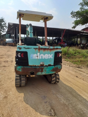 ขายรถขุด Hanix รุ่น H27 ขนาดเทียบเท่า PC20 เครื่องยนต์มิตซูบิชิ-K4E 4 สูบ คอนโทรลน้ำมัน ปั้มเฟือง มีหลังคา สวิงบูม แทรคยาง ใบมีด (รถเดิมๆเก่านอกมีเอกสาร ยังไม่เคยใช้งานในไทย)