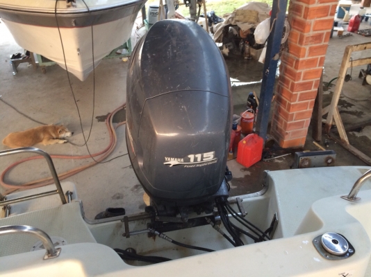ขายเรือ yamaha fr24 เครื่อง yamaha115 4จังหวะ แยกเครื่องได้