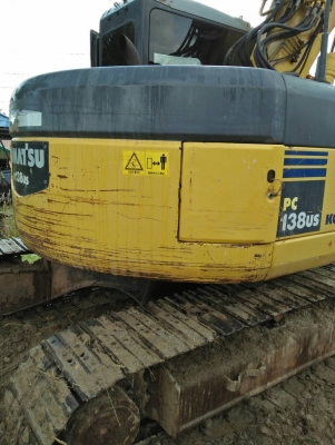ขายแบคโฮ KOMATSU.PC138US เก่านอกสภาพสวยเอกสารอินวอย มีระบบหัวกระแทก ราคา 1,100,000