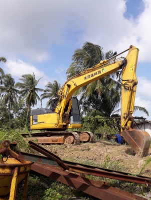 ขายแบคโฮ KOMATSU.PC138US เก่านอกสภาพสวยเอกสารอินวอย มีระบบหัวกระแทก ราคา 1,100,000