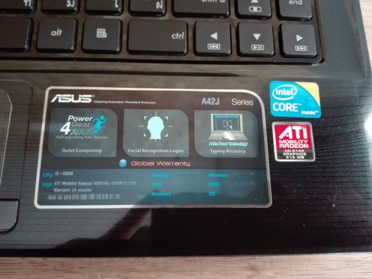 ขาย Nootbook ASUS A42J