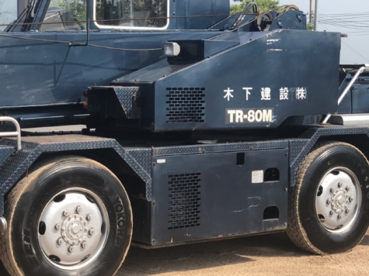 ขายรถเครน TADANO TR80M-1 (ขนาด 8 ตัน) ปี 1992 นำเข้าเองจากญี่ปุ่น สภาพสวยพร้อมใช้ มีVDOการทำงานครับ