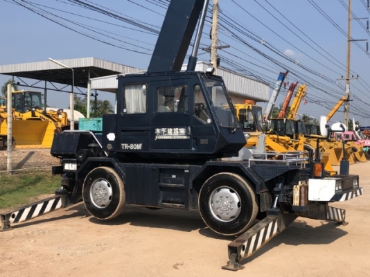 ขายรถเครน TADANO TR80M-1 (ขนาด 8 ตัน) ปี 1992 นำเข้าเองจากญี่ปุ่น สภาพสวยพร้อมใช้ มีVDOการทำงานครับ