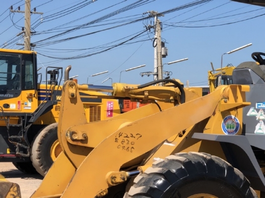 ขายรถตักล้อยาง TCM E830 (เท่าเทียบ WA100) นำเข้าเองจากญี่ปุ่น สภาพสวยพร้อมใช้ มีVDOการทำงานครับ