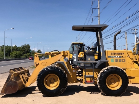 ขายรถตักล้อยาง TCM E830 (เท่าเทียบ WA100) นำเข้าเองจากญี่ปุ่น สภาพสวยพร้อมใช้ มีVDOการทำงานครับ