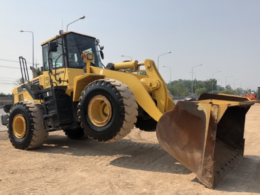 ขายรถตักล้อยาง KOMATSU WA380-5 นำเข้าเองจากญี่ปุ่น สภาพสวยพร้อมใช้ มีVDOการทำงานครับ