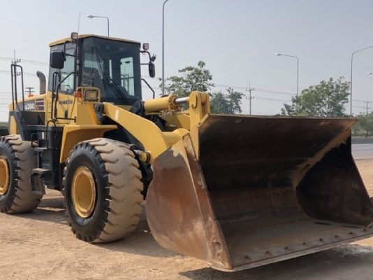 ขายรถตักล้อยาง KOMATSU WA380-5 นำเข้าเองจากญี่ปุ่น สภาพสวยพร้อมใช้ มีVDOการทำงานครับ