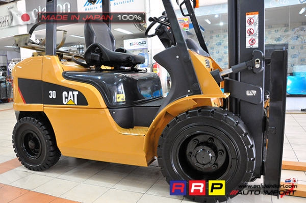 ขายรถโฟล์คลิฟท์มือสอง CAT รุ่น CP30NT-T13F-30757 นำเข้าจากประเทศญี่ปุ่น 100\% ไม่เคยใช้งานในไทย ขายรถโฟล์คลิฟท์มือสอง CAT รุ่น CP30NT-T13F-30757 นำเข้าจากประเทศญี่ปุ่น 100\% ไม่เคยใช้งานในไทย
