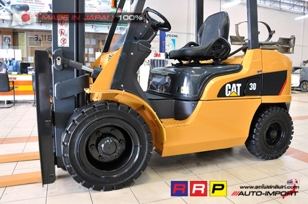 ขายรถโฟล์คลิฟท์มือสอง CAT รุ่น CP30NT-T13F-30757 นำเข้าจากประเทศญี่ปุ่น 100\% ไม่เคยใช้งานในไทย ขายรถโฟล์คลิฟท์มือสอง CAT รุ่น CP30NT-T13F-30757 นำเข้าจากประเทศญี่ปุ่น 100\% ไม่เคยใช้งานในไทย