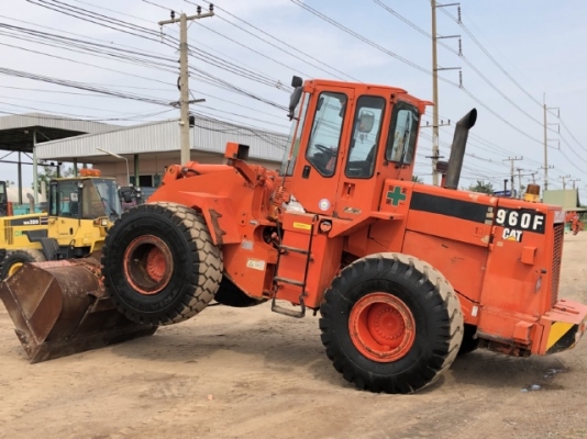 ขายรถตักล้อยาง CAT 960F นำเข้าเองจากญี่ปุ่น สภาพสวยพร้อมใช้