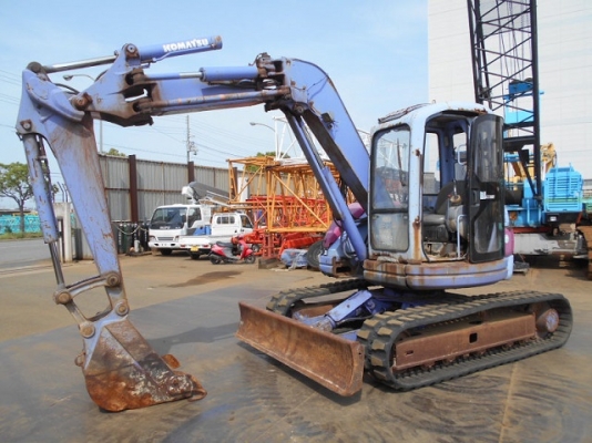ขายรถขุด KOMATSU PC75UU-2 นำเข้าเองจากญี่ปุ่น สภาพสวยพร้อมใช้ ถึงเร็วๆนี้ครับ
