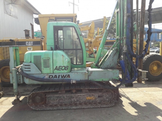 รถเจาะเสาเข็ม ตีนตะขาบ DAIWA รุ่น AE 08