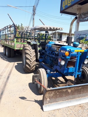 รถไถฟอร์ด6610พร้อมเทเลอร์อ้อย รถไถฟอร์ด6610พร้อมเทเลอร์อ้อย