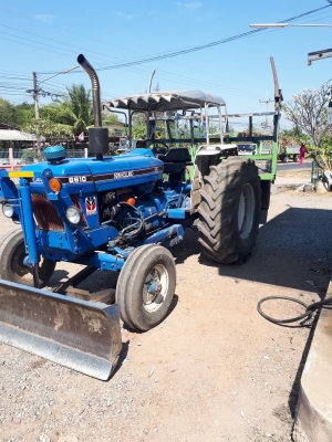 รถไถฟอร์ด6610พร้อมเทเลอร์อ้อย