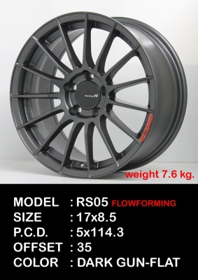ENKEI-RS05RR FLOW FORMING ขอบ17 นิ้ว ราคาวงละ 4,500 บาท ENKEI-RS05RR FLOW FORMING ขอบ17 นิ้ว ราคาวงละ 4,500 บาท
