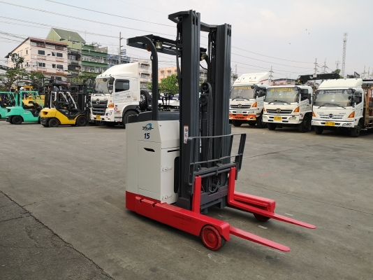 รถยกไฟฟ้านิชิยู น้ำหนักยก 1.5 ตัน เสาสูง 5.50 เมตร รถนอกนำเข้า