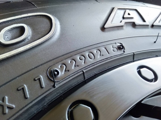 ล้อหยดน้ำขอบ16 6รู139.7 พร้อมยางโตโย 265/75R16 ปี16