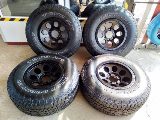 ล้อหยดน้ำขอบ16 6รู139.7 พร้อมยางโตโย 265/75R16 ปี16