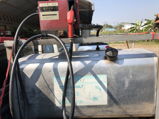 600 ลิตร  ถังน้ำม้น