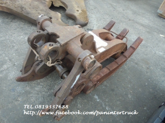 FROM JAPANตัวคีบปากหนีบไม้GRAPPLE สำหรับรถขุดไซค์40,45,50,55 /สวมบูทสลัก45 มิล/ราคาเพียง:26,000บาท FROM JAPANตัวคีบปากหนีบไม้GRAPPLE สำหรับรถขุดไซค์40,45,50,55 /สวมบูทสลัก45 มิล/ราคาเพียง:26,000บาท