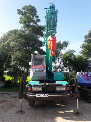 ขายรถเครนขนาด 5ตัน ยี่ห้อ KOBELCO รุ่น RK70 เครื่องยนต์อีสุสุ 4BD1Terbo 4ล้อ ขับเคลื่อน2เพลา ยกสูงได้21m มีแอร์ รถเก่านอก มีเอกสาร รถมีเล่มทะเบียนพร้อมโอน สามารถจัดไฟแนนซ์ได้