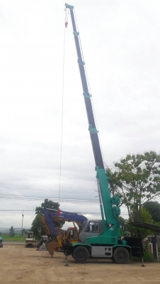 ขายรถเครนขนาด 5ตัน ยี่ห้อ KOBELCO รุ่น RK70 เครื่องยนต์อีสุสุ 4BD1Terbo 4ล้อ ขับเคลื่อน2เพลา ยกสูงได้21m มีแอร์ รถเก่านอก มีเอกสาร รถมีเล่มทะเบียนพร้อมโอน สามารถจัดไฟแนนซ์ได้