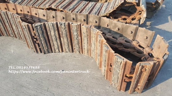 FROM JAPAN TRACK SHOE แทรคเหล็กก๊อปยาง สำหรับรถขุด ไซค์20,25,30,35/ (43ข้อ)/สินค้าเก่านอก ราคา*คู่ละ 39,000 บาท* FROM JAPAN TRACK SHOE แทรคเหล็กก๊อปยาง สำหรับรถขุด ไซค์20,25,30,35/ (43ข้อ)/สินค้าเก่านอก ราคา*คู่ละ 39,000 บาท*