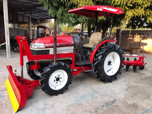 รถไถยันมาร์ EF352TEX 4WD ราคา 230,000 อุปกรณ์ผานดันหน้า, ผานพรวนCMT